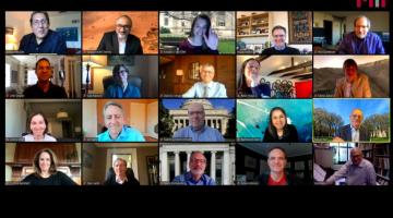 MIT’s virtual town hall on May 5 featured 20 MIT administrators and faculty.