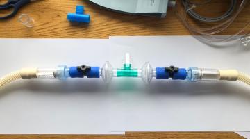 Researchers from MIT and Brigham and Women’s Hospital have come up with a new approach to sharing ventilators between patients, which they believe could be used as a last resort to treat Covid-19 patients in acute respiratory distress.Imag...