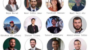 More than 250 people from 25 countries participated in the MIT Arab SciTech Virtual IDEAthon, hosted by the MIT Arab Student Organization. Seen here: MIT Arab Scitech mentors and judges Image: MIT Arab SciTech