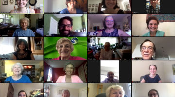 The Lifestyle Leaders panel met over Zoom to discuss creativity and life during Covid-19.