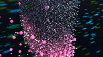 Separation of 85Kr from spent nuclear fuel by a highly selective metal organic framework. Image: Mike Gipple/NETL