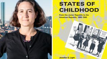 MIT professor Jennifer Light explores the changing conception of kids in America in her new book, “States of Childhood: From the Junior Republic to the American Republic, 1895-1945,” published by MIT Press.Photo: M. Scott Brauer