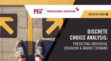 MIT PE-Learning Opps-Discrete Choice Analysis